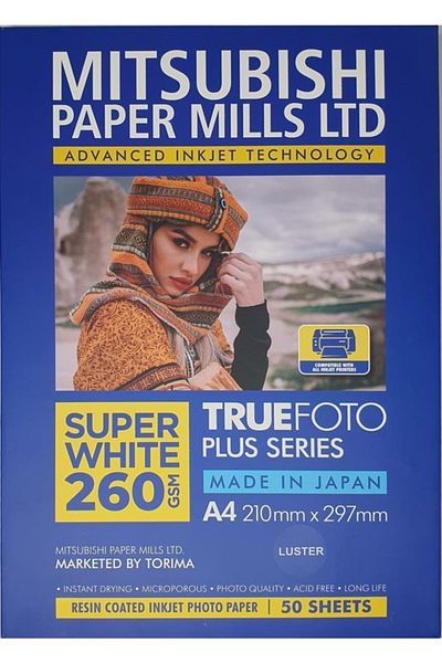Mitsubishi A4 260gr Matte Inkjet Paper 50 Pieces