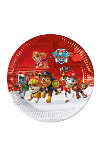 party mix Paw Patrol Themed Cardboard Plate 23 Cm