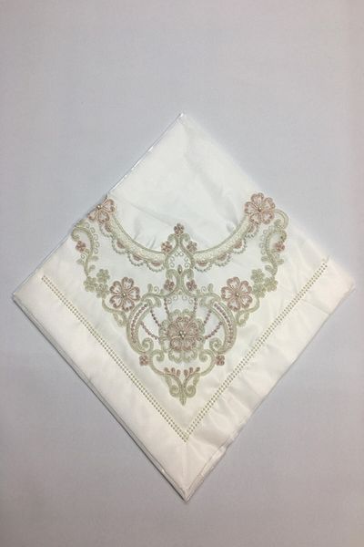 Çalışkan Çeyiz Evi 3d γαλλική δαντέλα με μαργαριτάρι κεντημένη προίκα Monorail Luxury Bundle