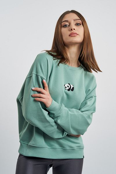 MBEY1989 Hanorac Mbey Minimal Brodat cu croiala larga
