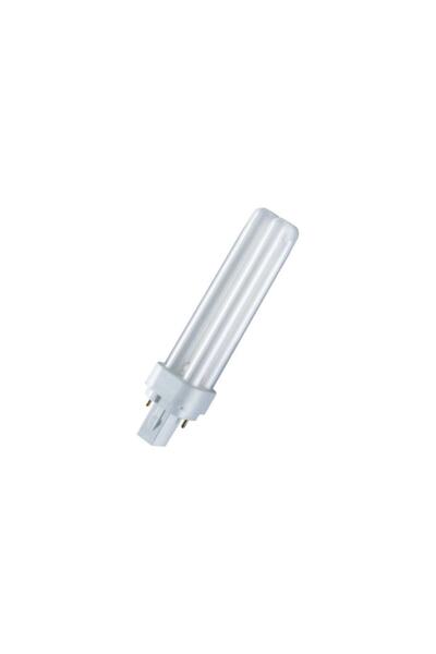 General Electric 26w G24d-3 2700k Sarı 2 Pinli Plc 10'lu Paket F26dbx/827 Boy...