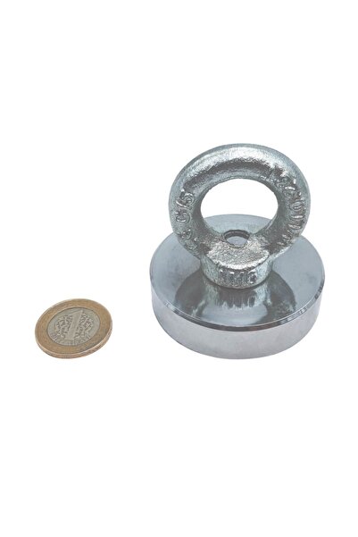 Mıknatıs AVM 60 Mm Neodyum Mıknatıs Magnet Fishing - Halkalı Mıknatıs Kurtarm...