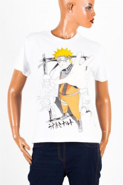 Dünyadan Hediyeler Наруто Узумакі Унісекс Бавовняна футболка Regular Fit Large