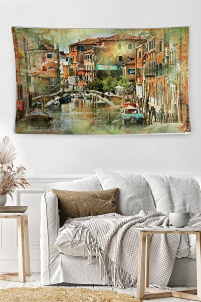 MEKTA HOME Venice Washable Stain Resistant Stain Resistant Decorative Wall Co...