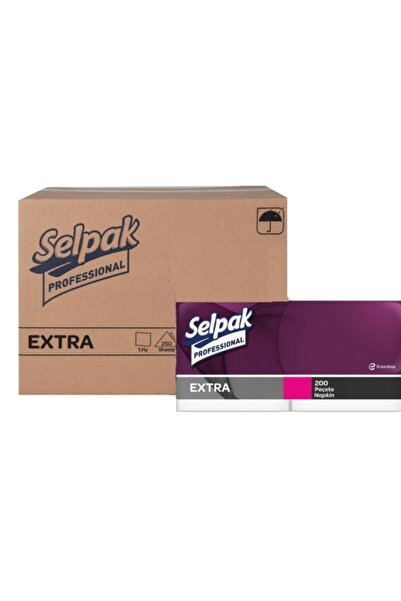 pag ambalaj منديل سيلباك اكسترا 30x30 سم 200 قطعة