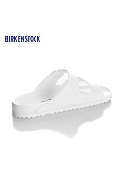 Birkenstock White Men's Slippers 129441 Arizona Eva White