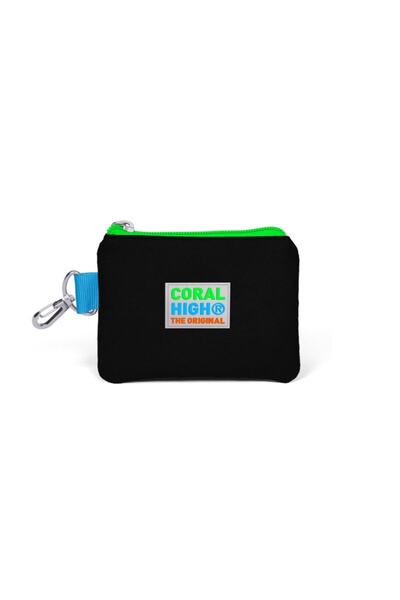 Coral High محفظة عملات معدنية سوداء للأطفال 21817