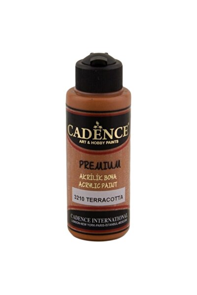 Tual Hobi Sanat Cadence Premium Akrilik Boya 3210 Terracota 120ml