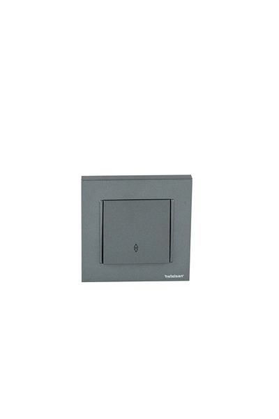 Netelsan Byobu Smoked Bell Button Framed