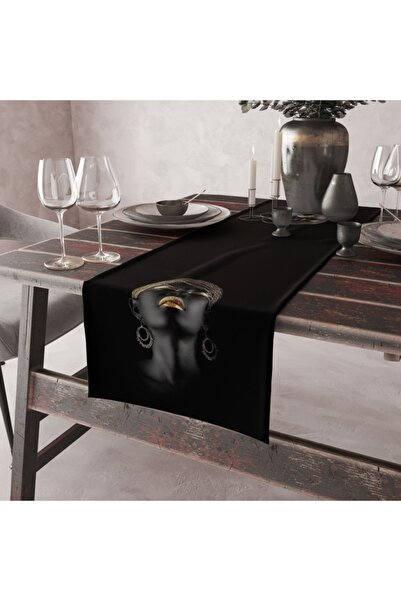 Alkan Homes African Girl Themed Laser Cut Decorative Runner