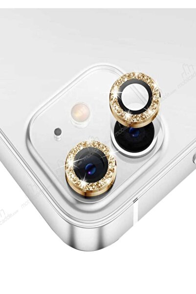 Forsis Aksesuar Iphone 11 / Iphone 12 Mini/iphone 12 Uyumlu Gold Rengi Taşlı ...
