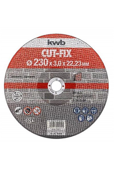 Kwb Ezg Flex Stone Marble Cutter Disc 230 X 3 X 22 mm Ezsnshop 1065757
