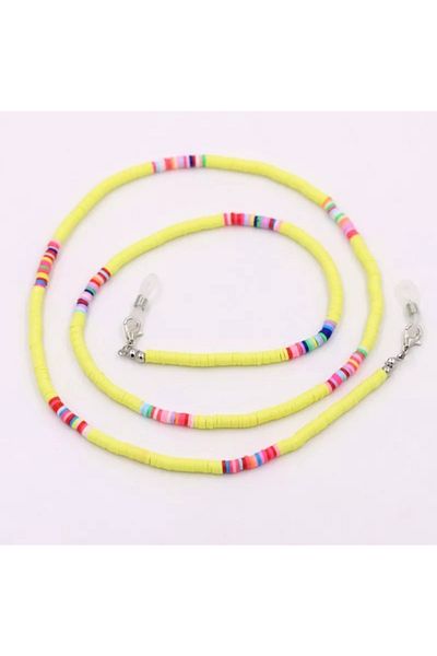 platin hediyelik Fimo Beaded Sunglasses Chain Glasses Rope Strap Accessory