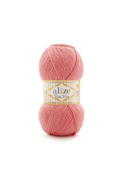 Alize Baby Best El Örgü İpi (5'li Paket) - 170-pembe