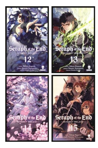 Kurukafa Yayınları Kıyamet Meleği 12-13-14-15 Manga Seti (seraph Of The End 1...