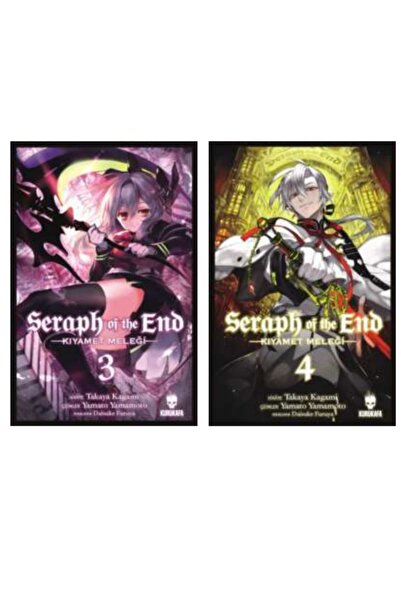Kurukafa Yayınları Kıyamet Meleği 3-4 Manga Seti (seraph Of The End 3-4)