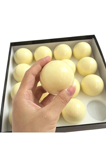 Leyaton Amerikan Bilardo Tek Top Beyaz 57 Mm 1 Adet