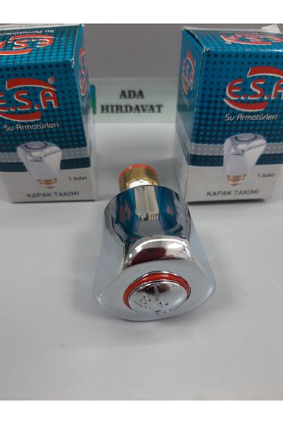 ESA Su Armatürleri Esa Open-Close Bidet Intermediate Faucet Cover Set Sealed Cover **** 2 Pieces