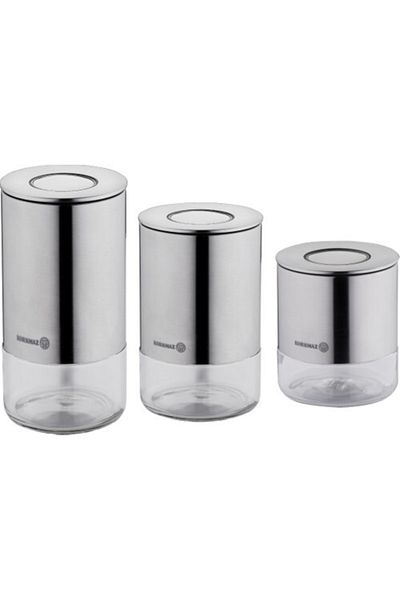 KORKMAZ Stora Plus 3-Piece Satin Storage Set