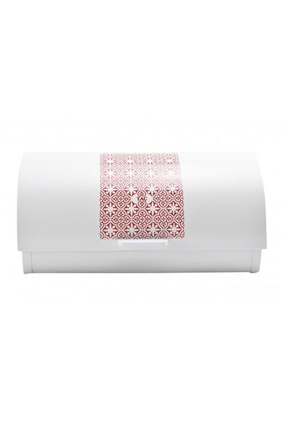 Taç Meva Bread Box Red White