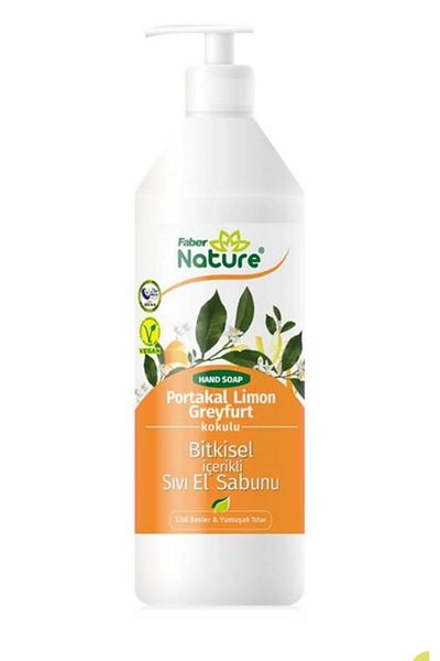 Naturex Orange Lemon Grapefruit Scented Herbal Liquid Soap 1lt