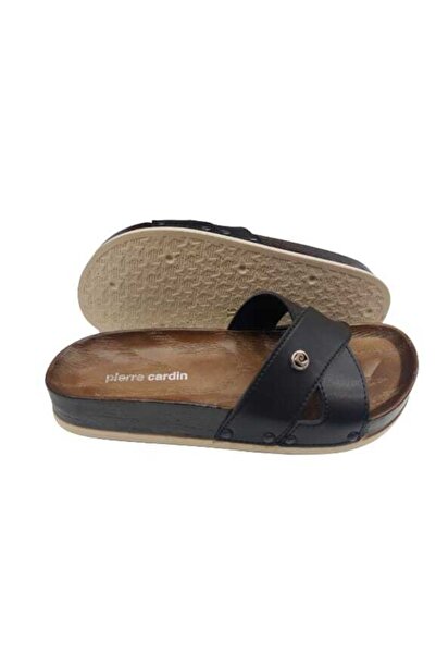 Pierre Cardin Σόλα Comfort Ορθοπεδικές Γυναικείες Μαύρες Παντόφλες PC-3223