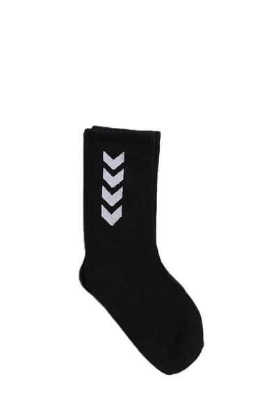 hummel Дълги спортни чорапи с дизайн от дясна страна, 1 бр.