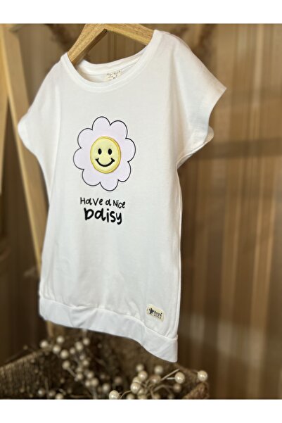 Beyaz Papatya T-shirt