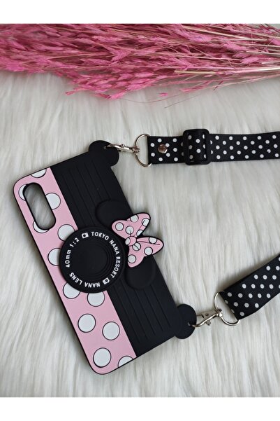 Mickey Mouse Samsung A70 Strap Silicone Case Compatible