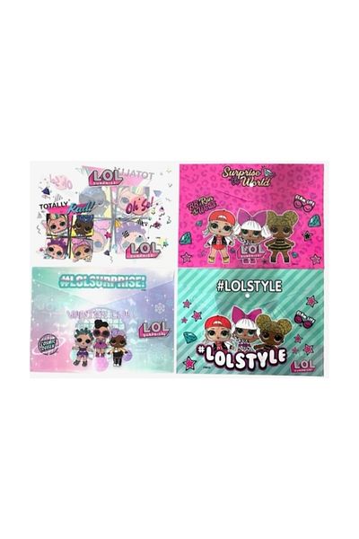 LOL L.o.l A4 Snap File 4 Pack