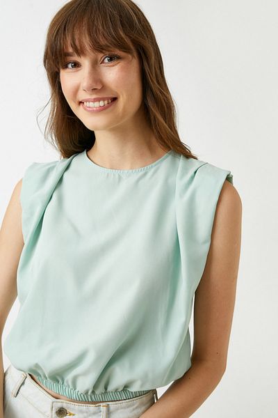 Koton Women's Sage Blouse 1YAK68461PW