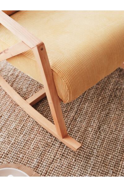 evodeko Nini Sallanan Ahşap Berjer