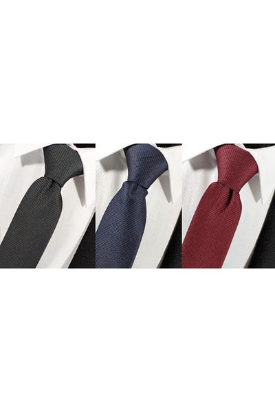 BLC Basic Line Co. مجموعة مناديل أنثراسايت باللون الأزرق الداكن والأحمر الداكن مكونة من 3 قطع من مناديل دوبي