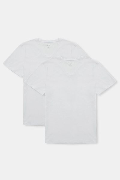 Eros Ανδρικό T-shirt με λαιμόκοψη 2 συσκευασιών