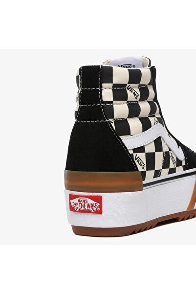 Vans Ua Sk8-hi Stacked Kadın Platform Siyah Sneaker