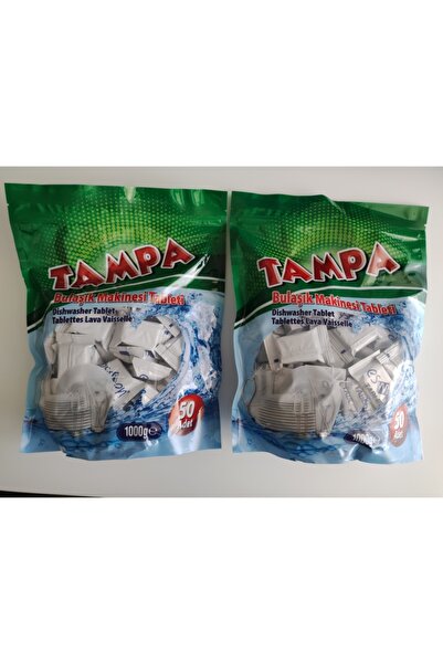TAMPA أقراص غسالة الصحون 100 قطعة 2 × 50 قرص - أقراص غسيل الصحون