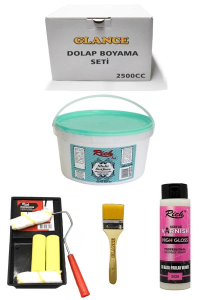 Rich Multi Surface 2500 Cc 2100 White Pan Roll Set