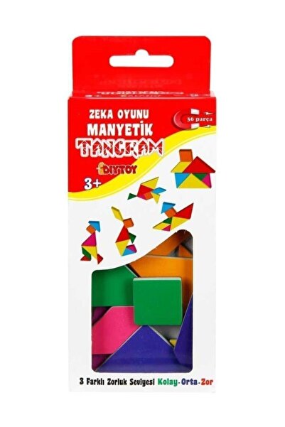 Dıy Toy/Taba Grup Manyetik Zeka Oyunu Tangram