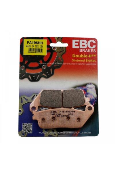 EBC Fa196Hh 2014-2023 Honda NC 750 X DCT Uyumlu Ön Fren Balatası Sinterli Balata
