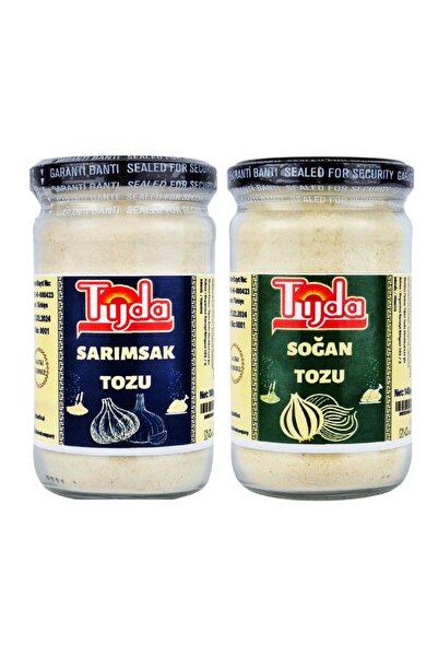 TİJDA Sarımsak Tozu - Soğan Tozu 2'li Set(glutensiz)