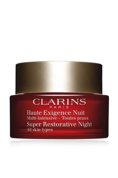 Clarins Super Restorative Night noční Cream All Skin Types Cream 50 ml