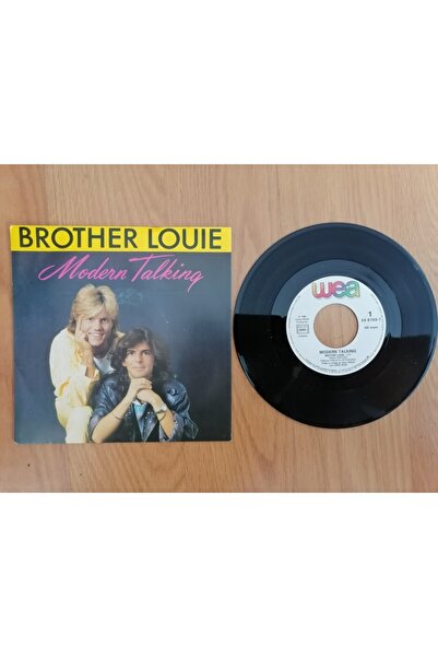Plakperest Modern Talkıng - Brother Louıe - 1986 Fransa Basım 45 Lik Plak