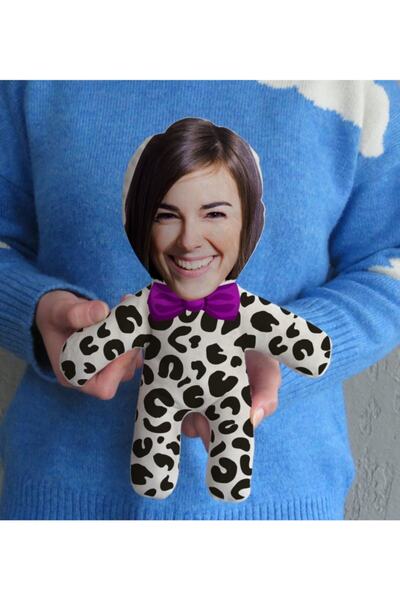 Bk Gift Kişiye Özel Eğlenceli Surat Bebek Yastık-17