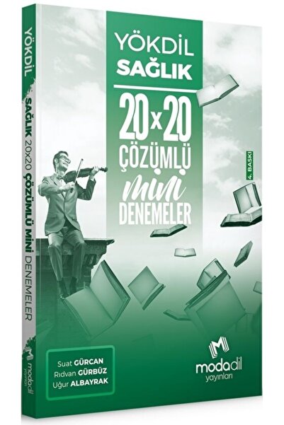 Modadil Yayınları Modadil YÖKDİL Sağlık 20x20 Mini Denemeler Çözümlü Modadil ...