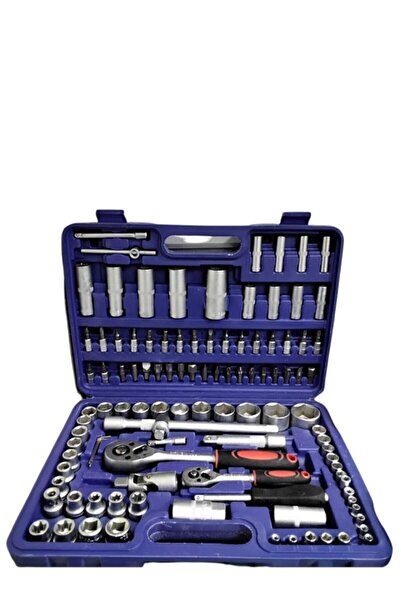 SYS Ab Wheeler 108 Pieces Socket Set 1/2 3/8 Crv Steel