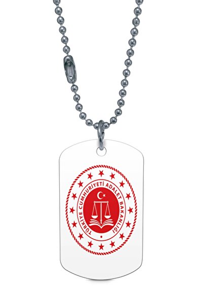 herotasarım علامة وزارة العدل باللون الفضي - Dft5388