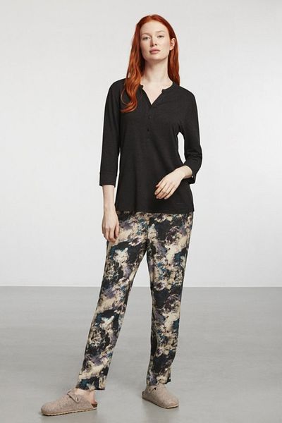 Penyemood Long Sleeve Viscose Pajama Set