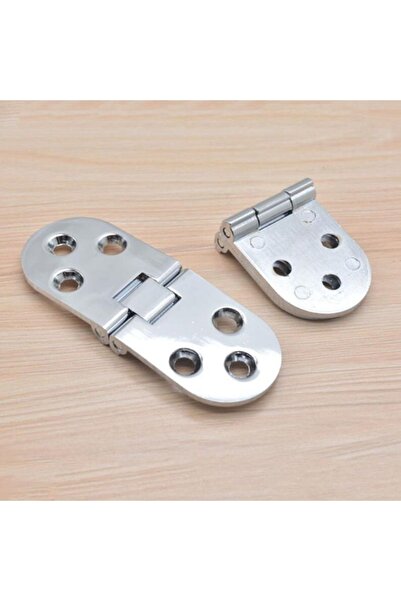 ARON Smart Crushed Table Hinge - Folding Coffee Table, Magic Metal Chrome, 30x70mm (2 PCS)