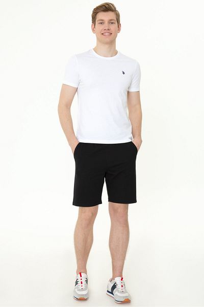 U.S. Polo Assn. Pantaloni scurți și bermude negre pentru bărbați