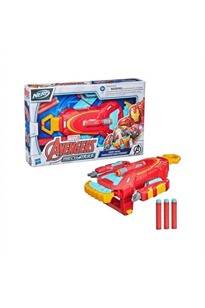 Nerf Avengers Mech Strike Iron Man Strikeshot Gauntlet F0266